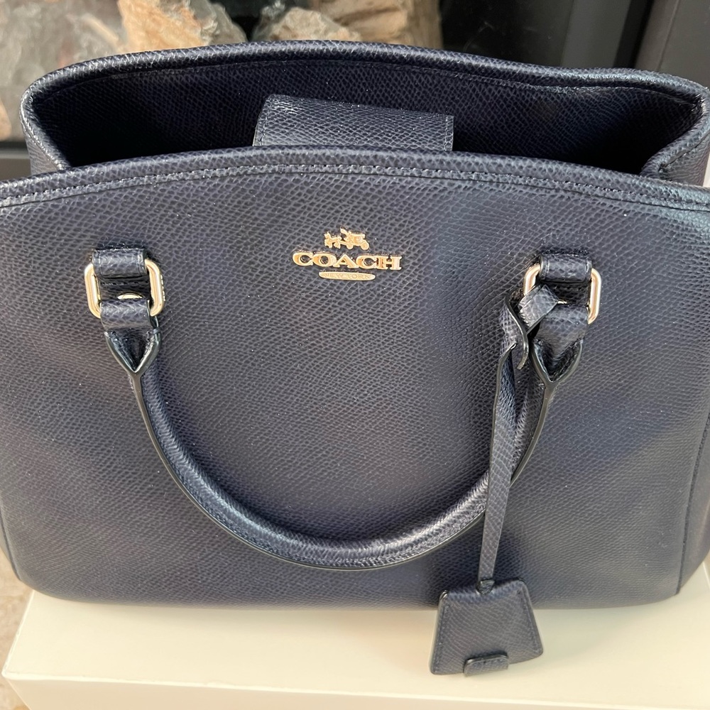 Coach leather purse